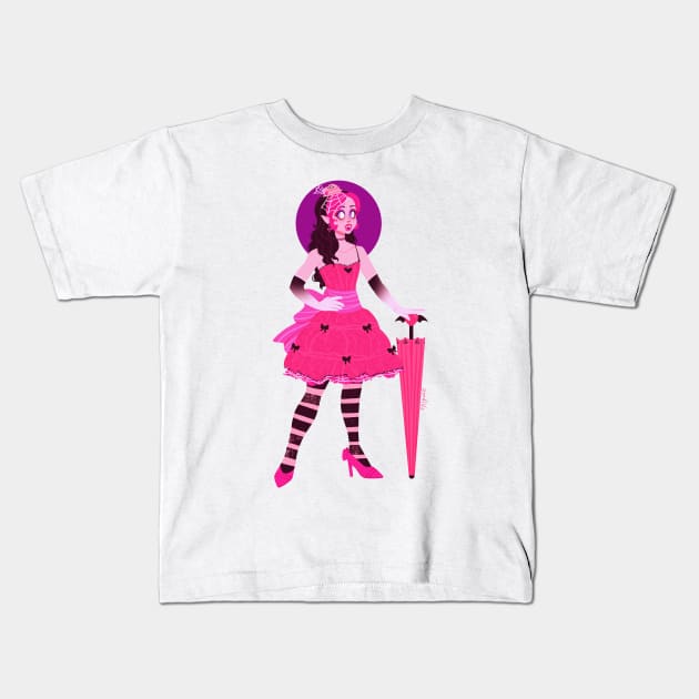 Ula D Kids T-Shirt by AngelicaNyneave